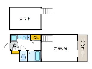 エステムコート難波WEST-SIDE大阪ドーム前の物件間取画像